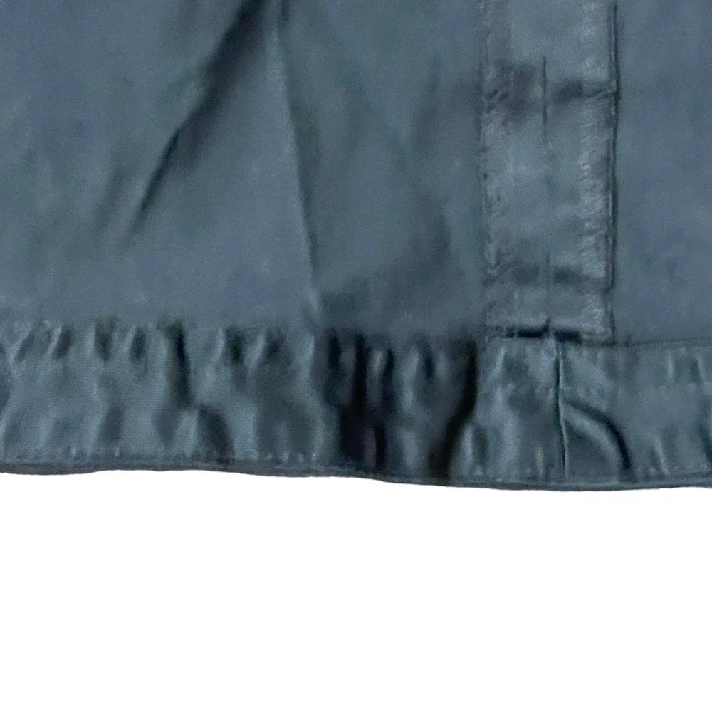 Kenar Punk Front Zip Pocket Mini Skirt Peplum‎ Stretch Fit & Flare Hem  8 Women